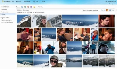 Skydrive ofrecerá alojamiento ilimitado para imágenes y documentos