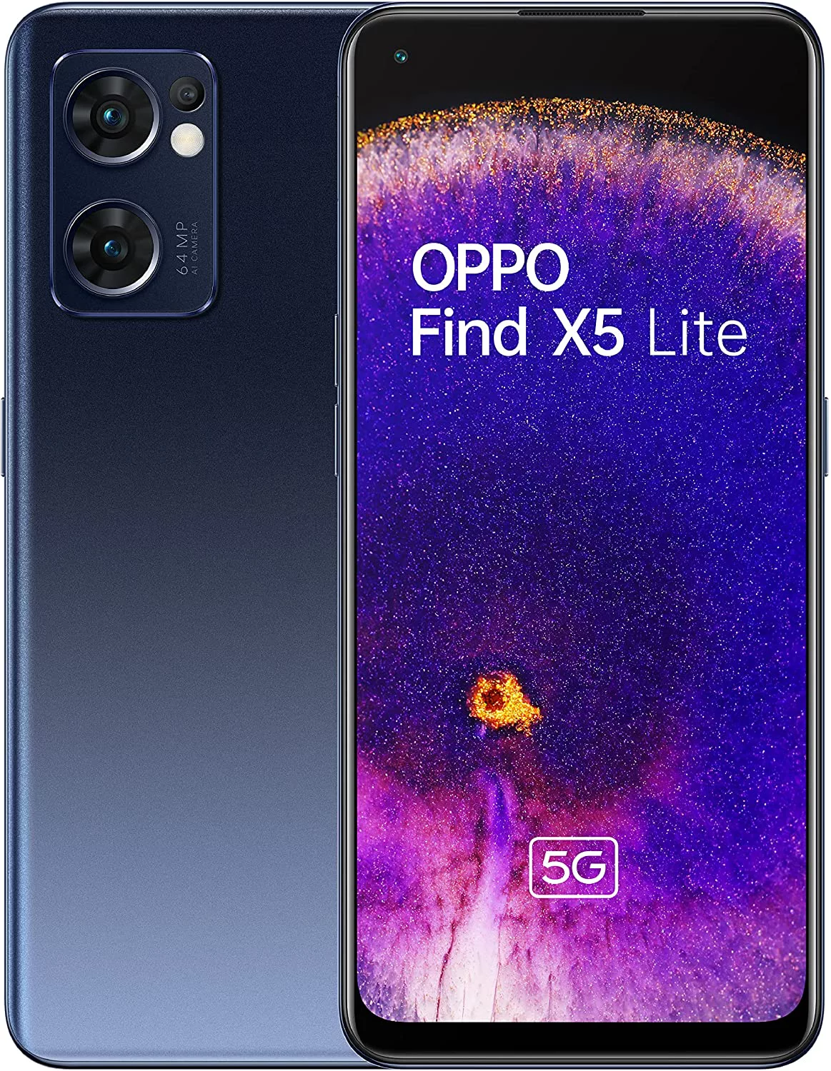 OPPO Find X5 Lite、ブラック、256 GB、8 GB RAM