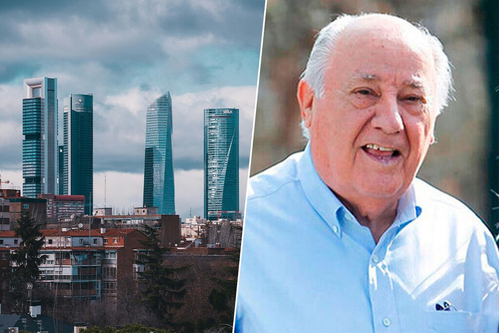 Inditex hizo milmillonario a Amancio Ortega. Ahora también es el magnate inmobiliario más rico del mundo