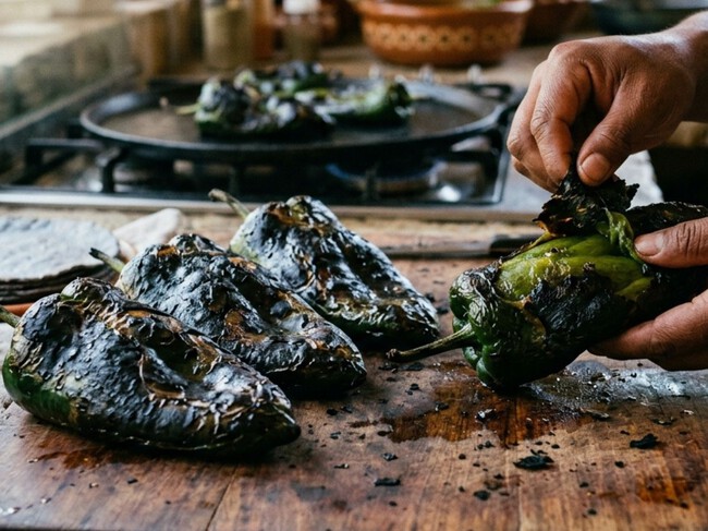 3 consejos para pelar chiles poblanos sin romperlos: perfectos para rellenar o hacer rajas
