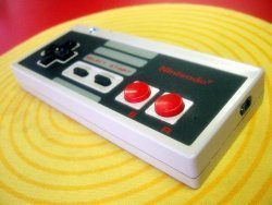 Mando de NES para llamar con el móvil