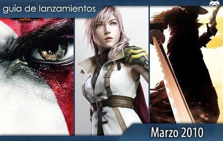 Guía de lanzamientos: marzo de 2010