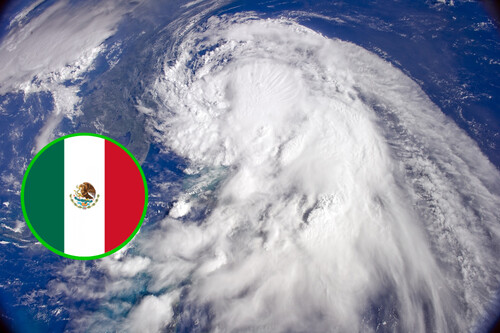 Ciclon Tropical Mexico