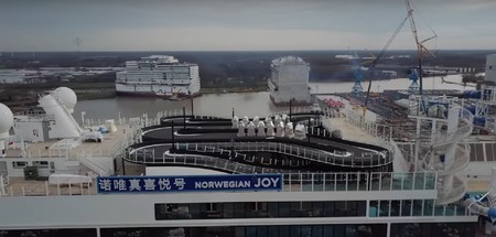 Norwegian Joy, el crucero en el que podrás pilotar karts en la cubierta (¿con salvavidas?)