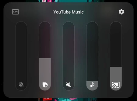 Samsung Galaxy の音量レベル