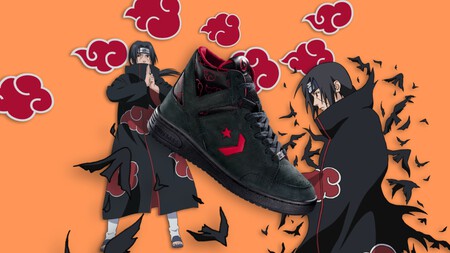 Converse Colaboracion Naruto Mexico Itachi