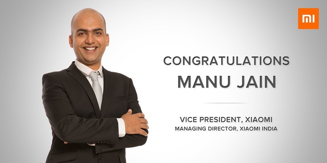 Manu Jain Xiaomi