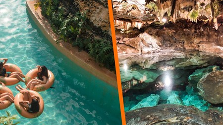 Este cenote a solo una hora de Mérida es el destino perfecto para pasar todo el día: tiene restaurante, hotel y actividades para toda la familia
