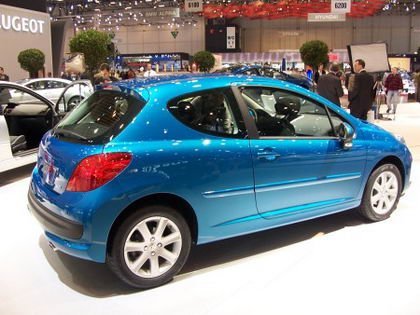 Peugeot 207 en el Salón de Ginebra