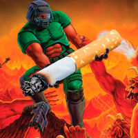 La última fumada de quienes juegan Doom hasta en una tostadora es literalmente eso