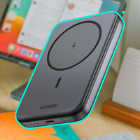 Amazon tiene a mitad de precio y en remate la power bank de UGREEN ideal para el celular que no le dura la pila 