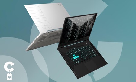 Este potente portátil gaming con gráfica RTX3060 cuesta 200 euros menos en El Corte Inglés: ASUS TUF Dash F15 FX516PM-HN024T por 1.399 euros
