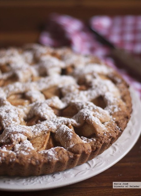 Pastel holandés de manzana. Receta