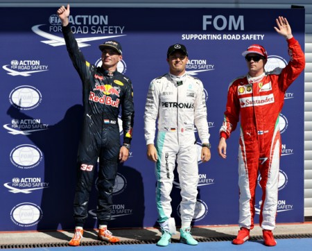 Pole de Nico Rosberg en Spa-Francorchamps. Hamilton sancionado por cambiar motor
