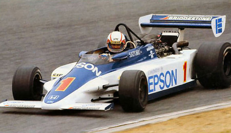 Satoru Nakajima 1983 Fórmula 2 japonesa