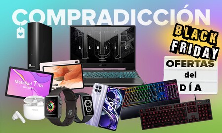 Black Friday 2021. Chollos del día en Amazon con smart TVs, tabletas, portátiles y teclados gaming o relojes Apple a precios rebajadísimos