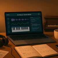 Escribí la letra y quise hacer una canción, pero no sé de música. El reto fue componerla con IA