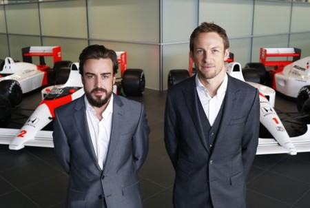 Presentacion Mclaren 2015 Alonso Button