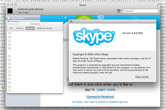 skype for mac mountain lion