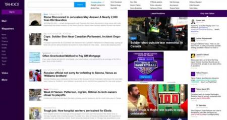 Yahoo pretende simplificarse con su nuevo rediseño