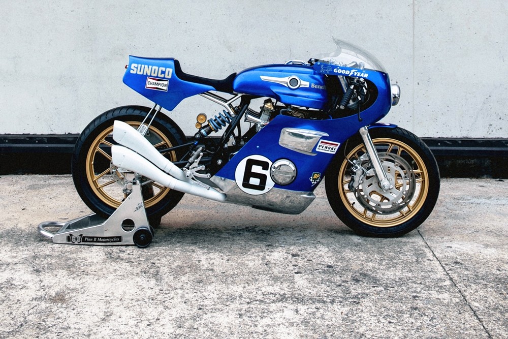 Benelli 512M de Plan B Motorcycles, la moto que queria ser un Ferrari de competición de los 70