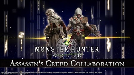 Monster Hunter World inicia su colaboración con Assassin's Creed: vístete y caza como Bayek y Ezio