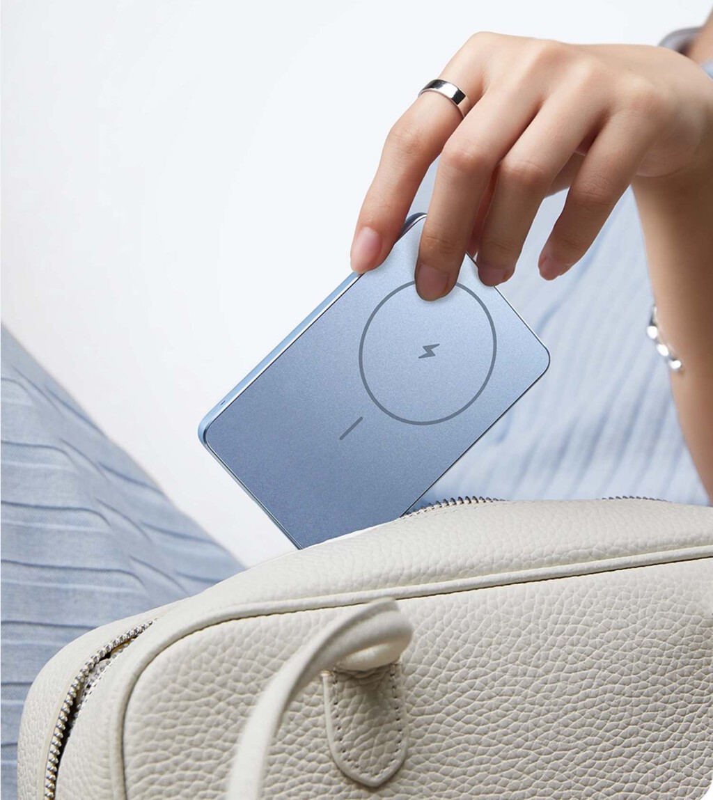 Xiaomi estrena una Power Bank magnética, y me parece de las más bonitas y discretas del mercado 