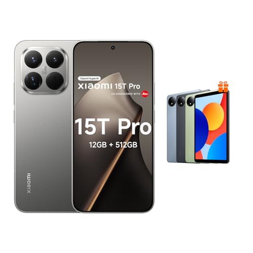 Xiaomi 15T Pro (12/512 GB) + Tablet Redmi Pad SE