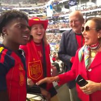 El partido de España contra Francia ha dejado uno de los momentos más surrealistas entre IShowSpeed, el dueño de Mercadona y Ana Botín