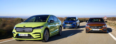Probamos los coches más deportivos de Skoda: la virtud de juntar un coche deportivo y práctico en formato gasolina o eléctrico