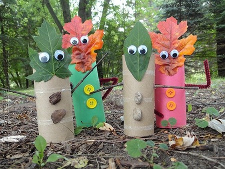 Leaf People Finger Puppets 2