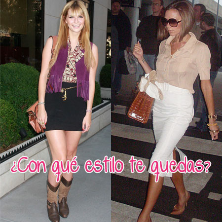 Mischa Barton critica el estilo de Victoria Beckham