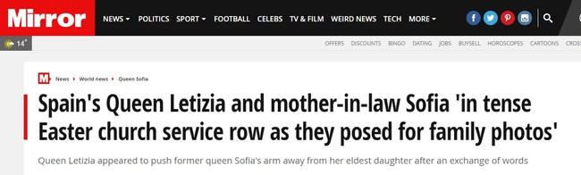 letizia sofia periodicos internacionales