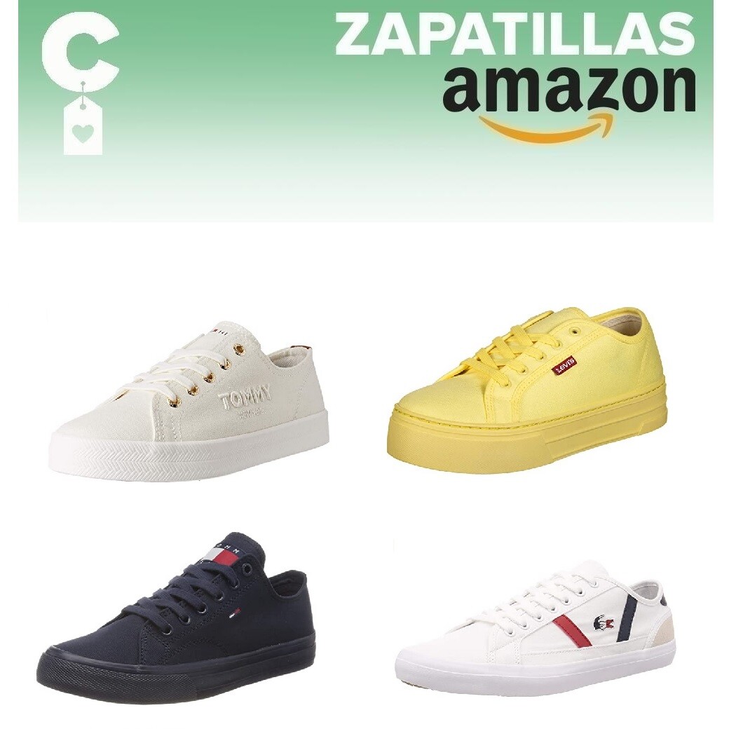 Chollos en tallas sueltas de zapatillas Levi's, Tommy Hilfiger o Lacoste en Amazon