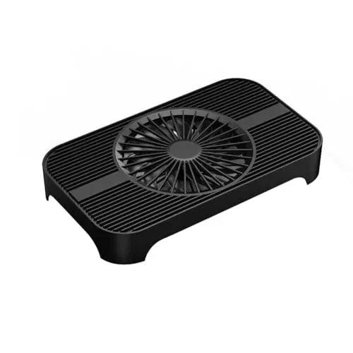 IMCCZONY Ventilador de Base de Enfriamiento Enrutador Z-X3 Soporte Rack Interfaz Alimentación USB Soporte para Disipadores de Ventilador 140 mm para Refrigeración Host del Enrutador