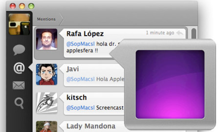 Tweetie para Mac ya disponible, por fin un digno rival de Twitterific