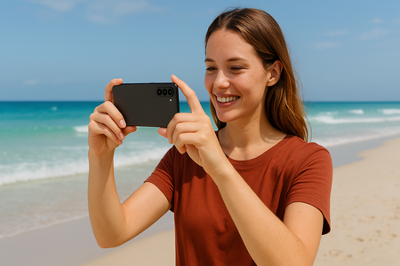 fotos en la playa