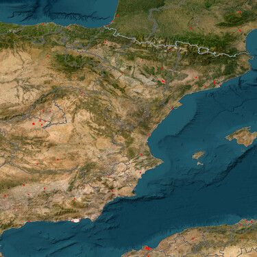 Las imágenes por satélite de la NASA permiten ver los incendios de España en tiempo real. Ya es alarmante y aún no ha llegado el verano