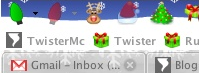 Navidad en tu navegador Firefox