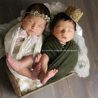 La preciosa sesión de fotos de Romeo y Julieta, dos bebés nacidos, casualmente, el mismo día en el mismo hospital