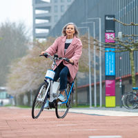 Así es la bicicleta eléctrica con asistencia de dirección inteligente que quiere evitar las caídas de los ciclistas