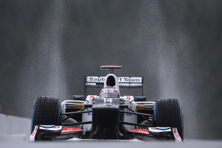 La lluvia desluce la primera jornada del Gran Premio de Bélgica