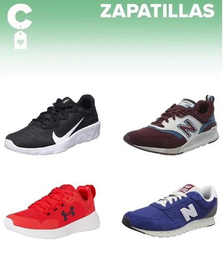 Chollos en tallas sueltas de zapatillas Nike, New Balance o Under Armour por menos de 35 euros en Amazon