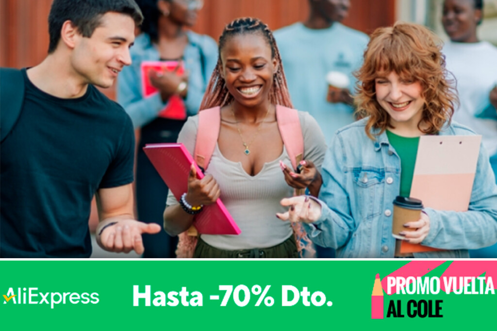 Cinco chollos en AliExpress para adelantarte a la vuelta al cole y sus descuentazos de hasta el 70%