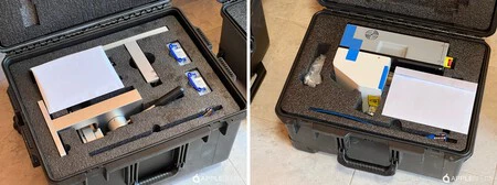 Apple が提供する 2 つのボックスの外観。