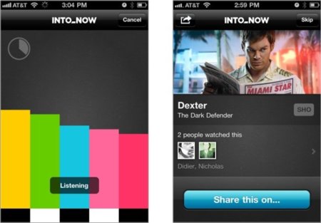 IntoNow, un Shazam para películas y series
