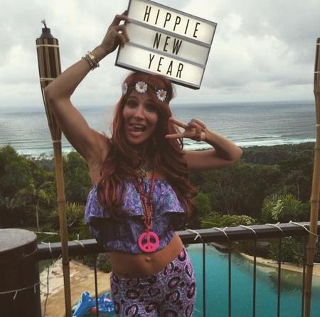 Otras maneras de recibir el 2015: Elsa Pataky y su <em>hippie new year</em>