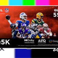 Tener una pantalla QLED de 55 pulgadas ya es más barato: esta TCL está en oferta y se puede pagar a meses sin intereses 