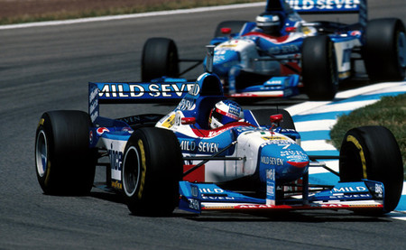 Jean Alesi y Gerhard Berger - Benetton B197 