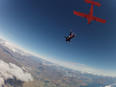 Sky Diving Wanaka 02